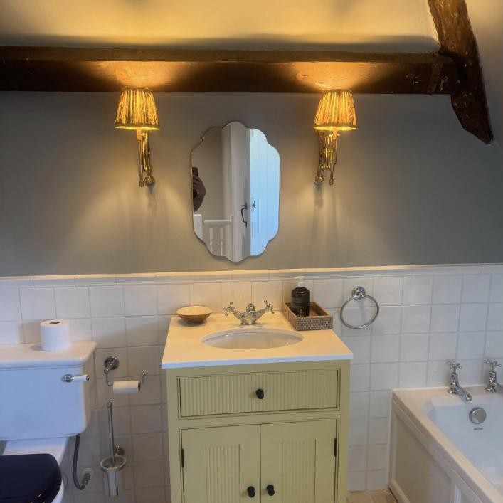 Bathroom lighting and shaver supply by Excel Electrical in Olney